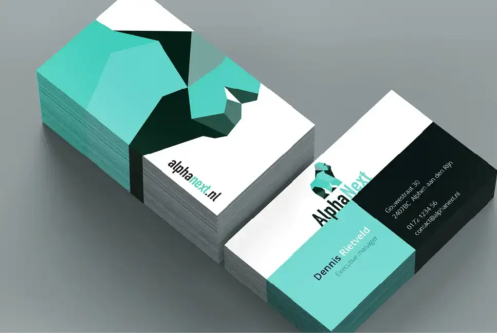 AlphaNext   Digitale revolutie   businesscards