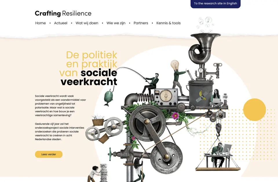 Crafting resilience website   onderzoeksproject ontwerp visualisatie