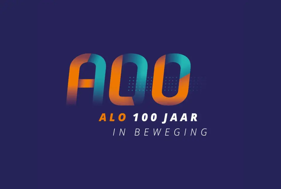 Hva logo realisatie alo 100 jaar