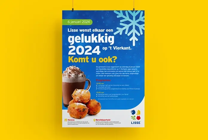 Lisse   gemeente communicatie poster