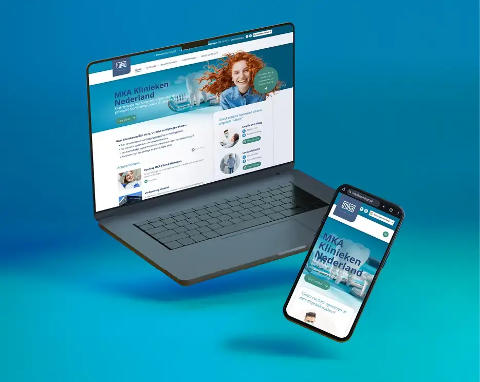 Mka kliniek website