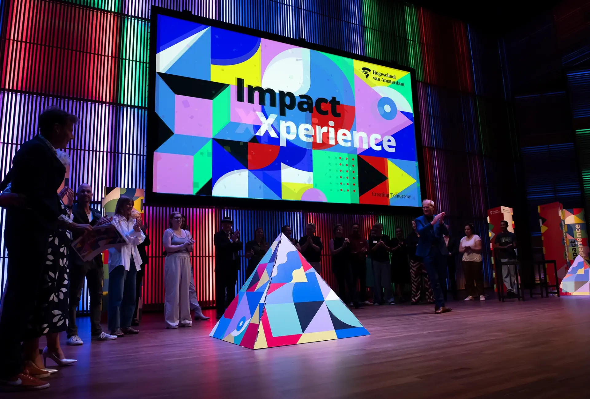 Podium event communicatie animaties