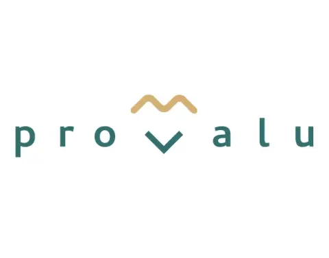 Provalu logo huisstijl ontwikkeling