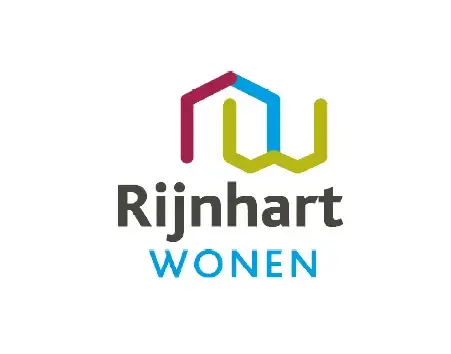 Rijnhart wonen   logo ontwerp materiaal branding communicatie