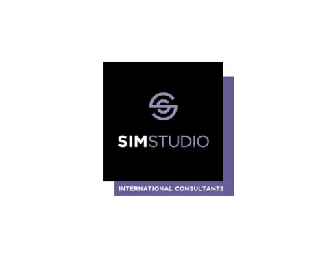 SimStudio   logo ontwerp compositie