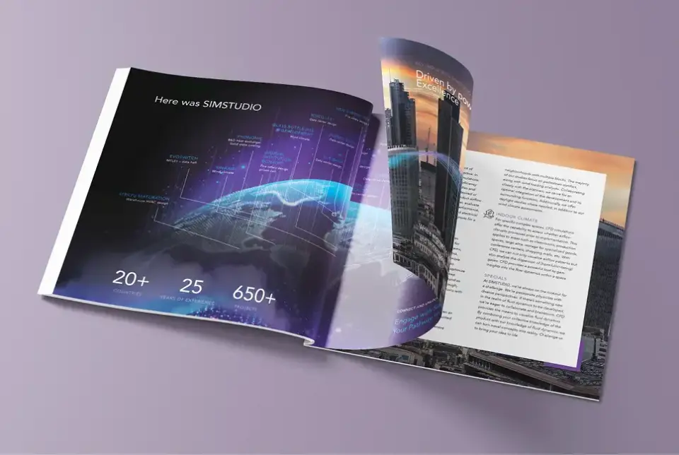 SimStudio   ontwerp company profile brochure ontwerp