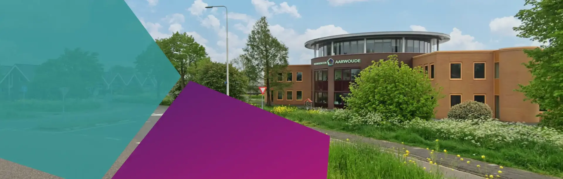 Woondiensten Aarwoude   branding Website compositie
